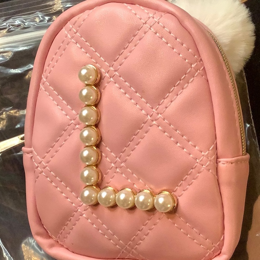 Initial Bag Charm